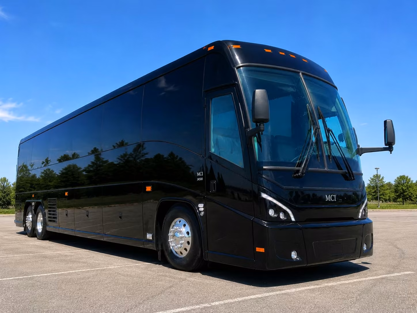 killeen charter bus rental exterior