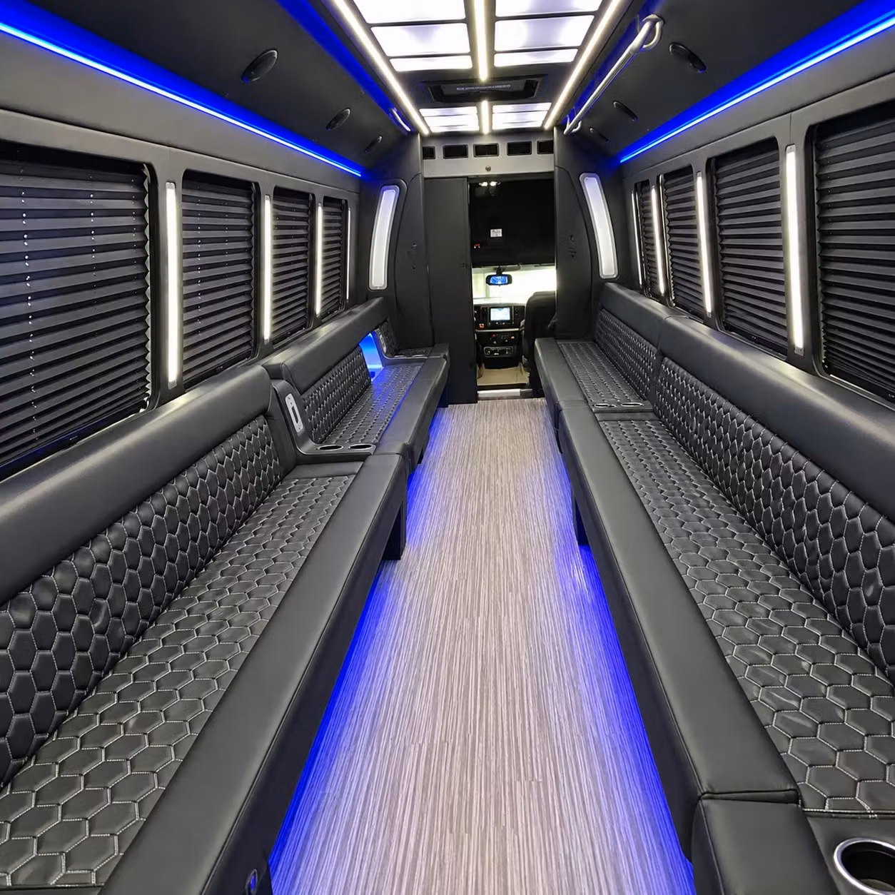 party bus interior